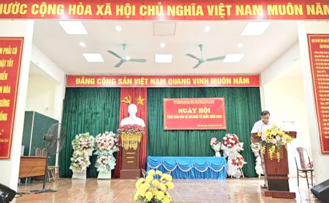 Tiên Phú: Ngày hội toàn dân bảo vệ An ninh Tổ quốc năm 2024